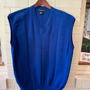 Fairway Outfitters, Sweater Vest, Golf, Large, Royal Blue